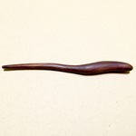 木のかんざし 黒檀