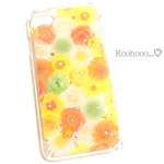 《iPhone8/7》お花畑のケース❁YOG