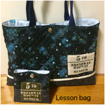 人気の宇宙柄☆レッスンバッグ(入園・入学バッグ)