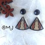 シェル＆サンゴのイヤリング・ピアス