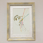 ねこあそび(額付、原画)