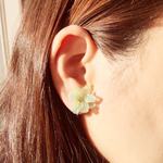 紫陽花 グリーンの華やか♡ピアス  / イヤリング