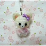 ✿あみぐるみ✿チワワちゃんストラップ♪