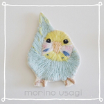 ☆SALL☆￥1000→￥800セキセイインコブローチ 