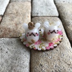 ガラスのごまうさちゃん豆雛(扇A)