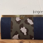 *新作*レオパード柄×デニム《ONWAS》・長財布