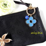 saly☆かわいいー！お花のキーホルダー