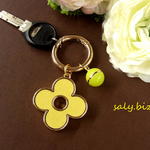 saly☆かわいいー！お花のキーホルダー