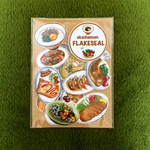 akashansan食べ物フレークシール4