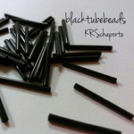 blacktubebebeads【20個】