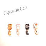 尻尾がゆらゆら♡日本猫さんのピアス