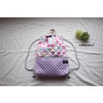 ちょうちょ&キャンディの体操服入れ、ナップサック♪パープル 