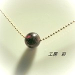 AAランク・ガーネットのネックレス