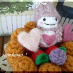 バレンタイン♡雪だるまちゃん　ピンク