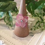春色♡あじさいリング＊ピンク