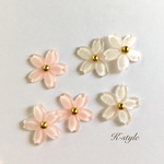 送料無料《10個》桜 樹脂 W