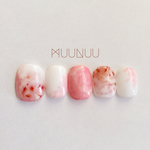 桜の花ネイル