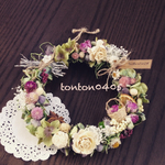 tonton♡miniリース(16㎝)
