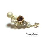 【送料無料】再販!! Gorgeous Bijou Earcuff（ローズゴールド／右耳用）