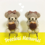 オーダー注文商品☆バレンタインのもふもふクマちゃん