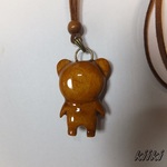 立ちんぼクマのペンダント