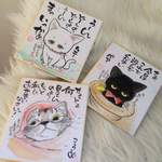 うちの子イラスト♪(犬、猫、うさぎ、鳥など)