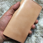 スマートフォン レザーケース ナチュラル プレミアム