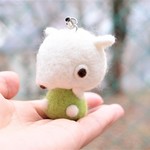 ちびっこアリクイ 「ありさん、どこ？」　Pokotta Big ストラップ