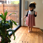 100♡libertyバイヤスふんわりワンピ♡
