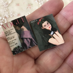 ファッション雑誌２冊　 （パープルのレディ）