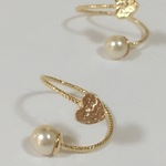 販売×5♡お洒落マットなハート♡ゴールド色リング