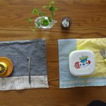 入園グッズ♪25×35㎝ランチョンマット2枚セット♪for boys