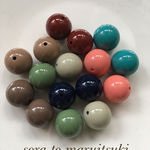 16個入り アクリルビーズアソート 16mm