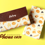 【柴組】柴犬bakery三つ折り手帳型ケース