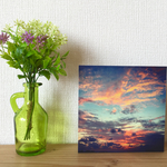 沖縄の風景をお部屋に🎵写真パネル「あの日の夕陽」