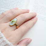 flowerリング-パステル③