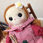 M様 オーダー作品  カントリードール（イチゴの子）