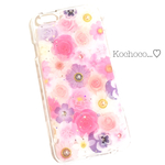 《iPhone6/6s》お花畑のケース❀✿PP