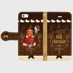 【N様専用】くまチョコスマホケース手帳型   iPhone5
