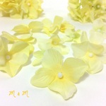 花びら20枚♡パステルイエロー♡シンプルフラワー