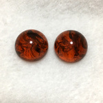 アクリルべっ甲カボション(18mm)