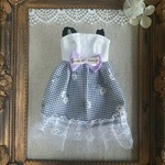 シンプルな花柄のドレス✨2
