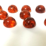 値下げ   ヴィンテージ風 べっ甲カボション 16mm  4個入り
