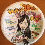似顔絵皿＊誕生日＊結婚式＊仲良し友達と＊カップルで＊プレゼント＊母の日父の日＊贈呈品＊出産祝いにも