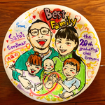 結婚式＊オーダーメイド＊誕生日＊お皿やマグカップに似顔絵