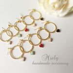 （5color）ピアス・ハートパーツ♡