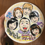 花菜さま専用  似顔絵皿