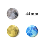 3個セット*月缶バッジ*44mm(2月19日まで販売)