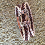 特注品 double braid horse hair bracelet