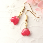  ☆ハートのバラのピアス(イヤリング)☆